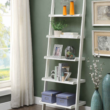 French Country Bookshelf Ladder