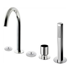 Fantini 5965SU Venezia Five-Hole Roman Tub Set - Products