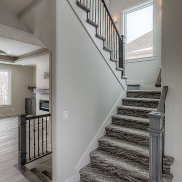 Custom 2-story walk-out home