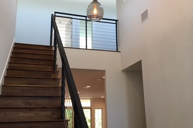 This is an example of a retro staircase in Austin.