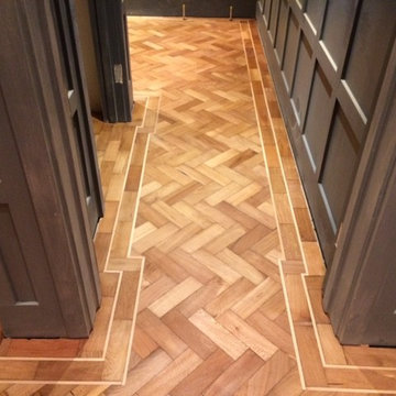 OAK RECLAIMED PARQUET,BEECH TRAMLINE