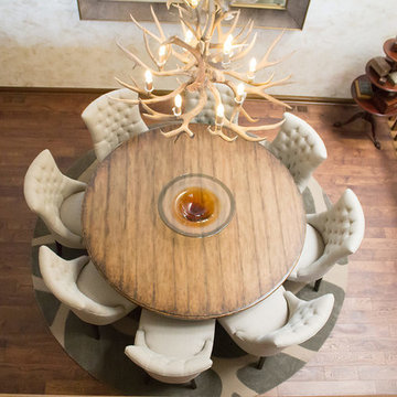 Elegant Meets Rustic — A Great Room Combo That Works