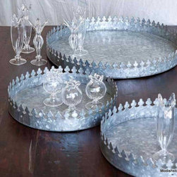 HomePort Desna Crown Tray And/Or Tray Stand  - SKU: ACC2108 - Kitchen Storage And Organization