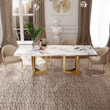 The Gorgeous Rectangle Dinner Table