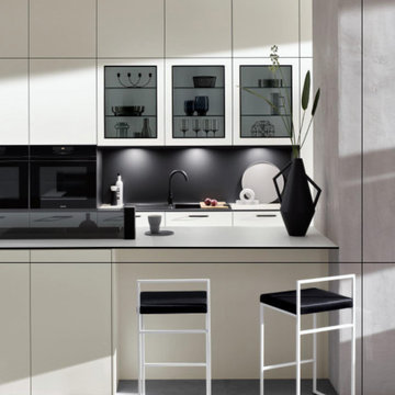 A kitchen that is natural and elegancce with high-end functionality.