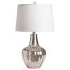 Silver Mercury Glass 25"H Table Lamp