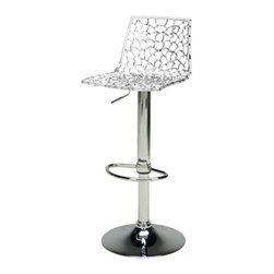 SPIDER MODERN TRANSPARENT ITALIAN BAR STOOL - Bar Stools And Counter Stools