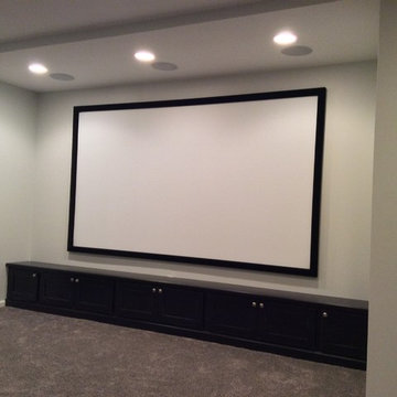 Rochester Transitional Finished Basement