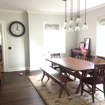 Fresh, modern dining room