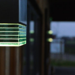 Acier Beacon Pillar LED Wall Light - Wall Lights