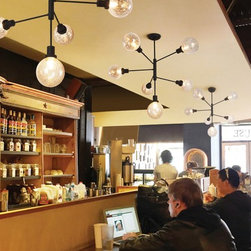 Axel Chandelier application photo - Ceiling Lighting