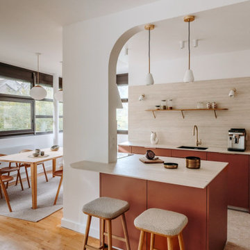 Rénovation de la cuisine et de la salle à manger