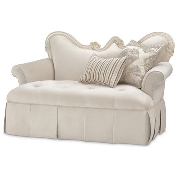 Lavelle Classic Pearl Settee, Ivory