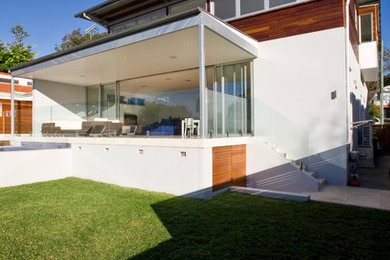 Inspiration for a modern home design in Sydney.