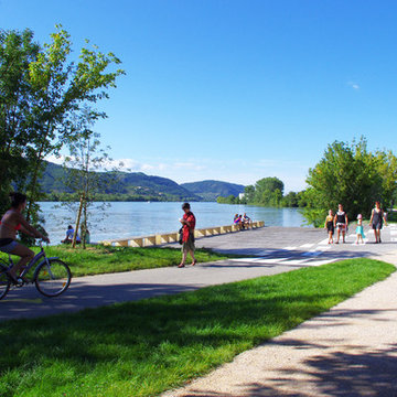 Laveyron (26), les Berges du Rhône