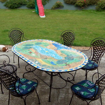 oeuvres en mosaïque