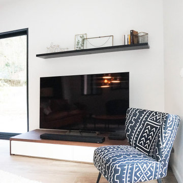 Aménagement et décoration d'une maison neuve de constructeur
