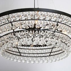 NEW Designs! Heidi Rustic Wrought Iron Series. Top Crystal Chandeliers - Products