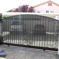 Rolling Driveway Gate - Home Fencing And Gates