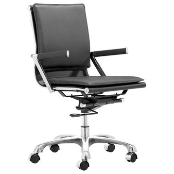 Lider Plus Office Chair by Zuo Modern , Black