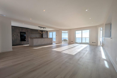 Modern living room in Dorset.