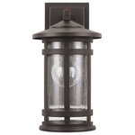 Capital Lighting - Capital Lighting 935511OZ Mission Hills - 1 Light Outdoor Wall Mount - 1 light outdoor wall lantern with Black finish andMission Hills 1 Ligh Oiled Bronze Antique *UL: Suitable for wet locations Energy Star Qualified: n/a ADA Certified: n/a  *Number of Lights: Lamp: 1-*Wattage:100w E26 Medium Base bulb(s) *Bulb Included:No *Bulb Type:E26 Medium Base *Finish Type:Oiled Bronze