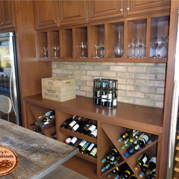 Wine Bars By Chris's Custom Cabinets