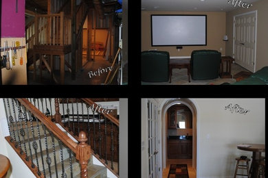 Inspiration for a basement remodel in Other