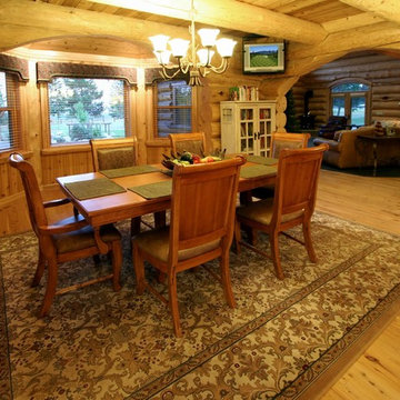 Cruz Residence - Handcrafted Scandinavian Full-Scribe Log Home