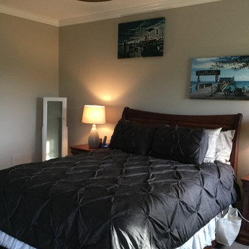 Before and after bedroom