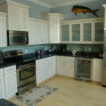 Kitchen + liv Room