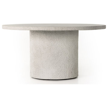 Otero Round Outdoor Dining Table-60"