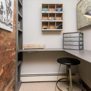 Multi-purpose Bedroom with Work Area and Reading Nook | Before & After