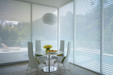 Dining room - contemporary dining room idea in Los Angeles