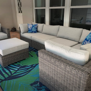 The YellowStone - 7pc Sunbrella® Outdoor Sofa Set