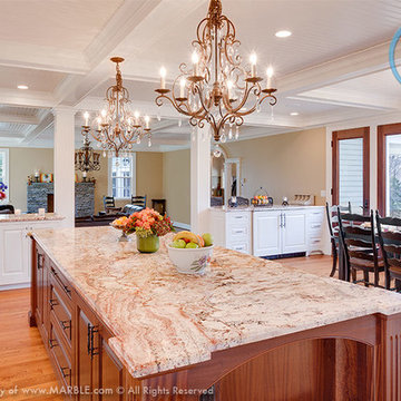 Typhoon Bordeaux Granite Kitchen | Marble.com