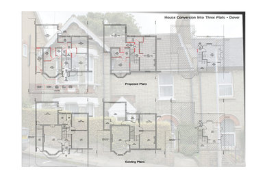 House Conversion into 3 Flats – Dover
