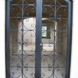 Wrought Iron Exterior Gates - Products