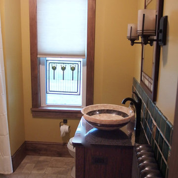 Craftsman bathroom redo