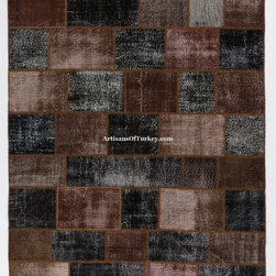 Patchwork style Up-cycled Handmade Rugs - Products