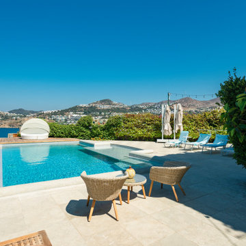 Snow White Porcelain Tiles - Bodrum,Mugla Villa