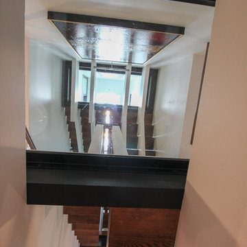 Project #68 | Ultra-Modern Staircase with Glass Landings
