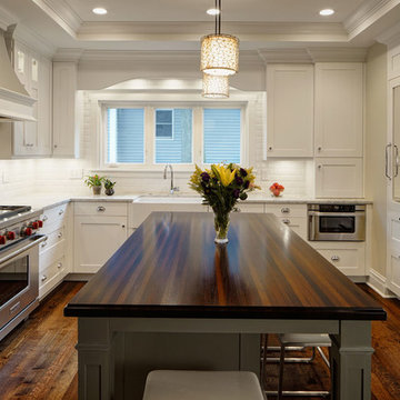 Glen Ellyn, IL - Transitional - Wenge Wood Countertop