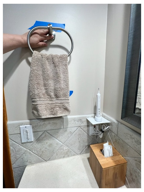 Towel Ring Height Dilemma