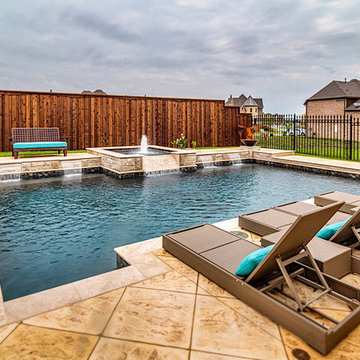 Geometric Pool Designs Dallas, Highland Park & Plano