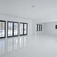 Shiny White Floors
