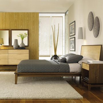 Modern Wood Platform Beds: Soho