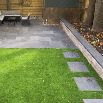 Leslieville Backyard Living Space
