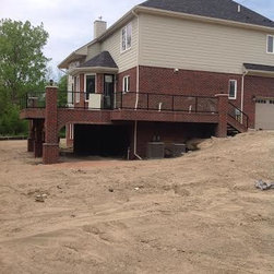 All Steel Terrace - Bricks And Masonry