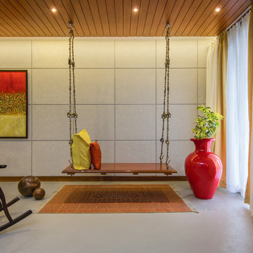 Living Wall Another Sky, Interiors StudioTAB, Mumbai. Photographed by Nayan Soni